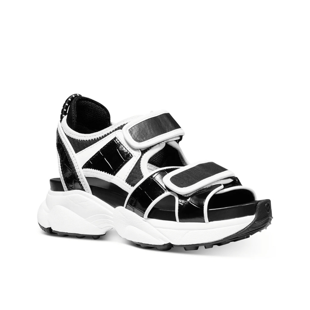 Michael Kors Harvey Sandal No Size on shoe. Guess between 7-7.5.